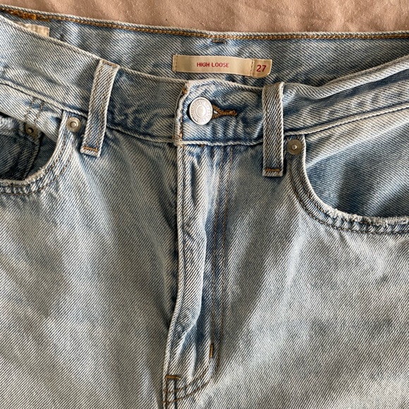 Levi’s High Loose Jeans - Size 27 - Picture 3 of 6
